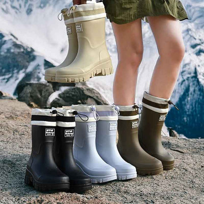 Waterproof Rain Boots | Adjustable Fit for Kids and Adults 1