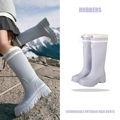 Waterproof Rain Boots | Adjustable Fit for Kids and Adults 10