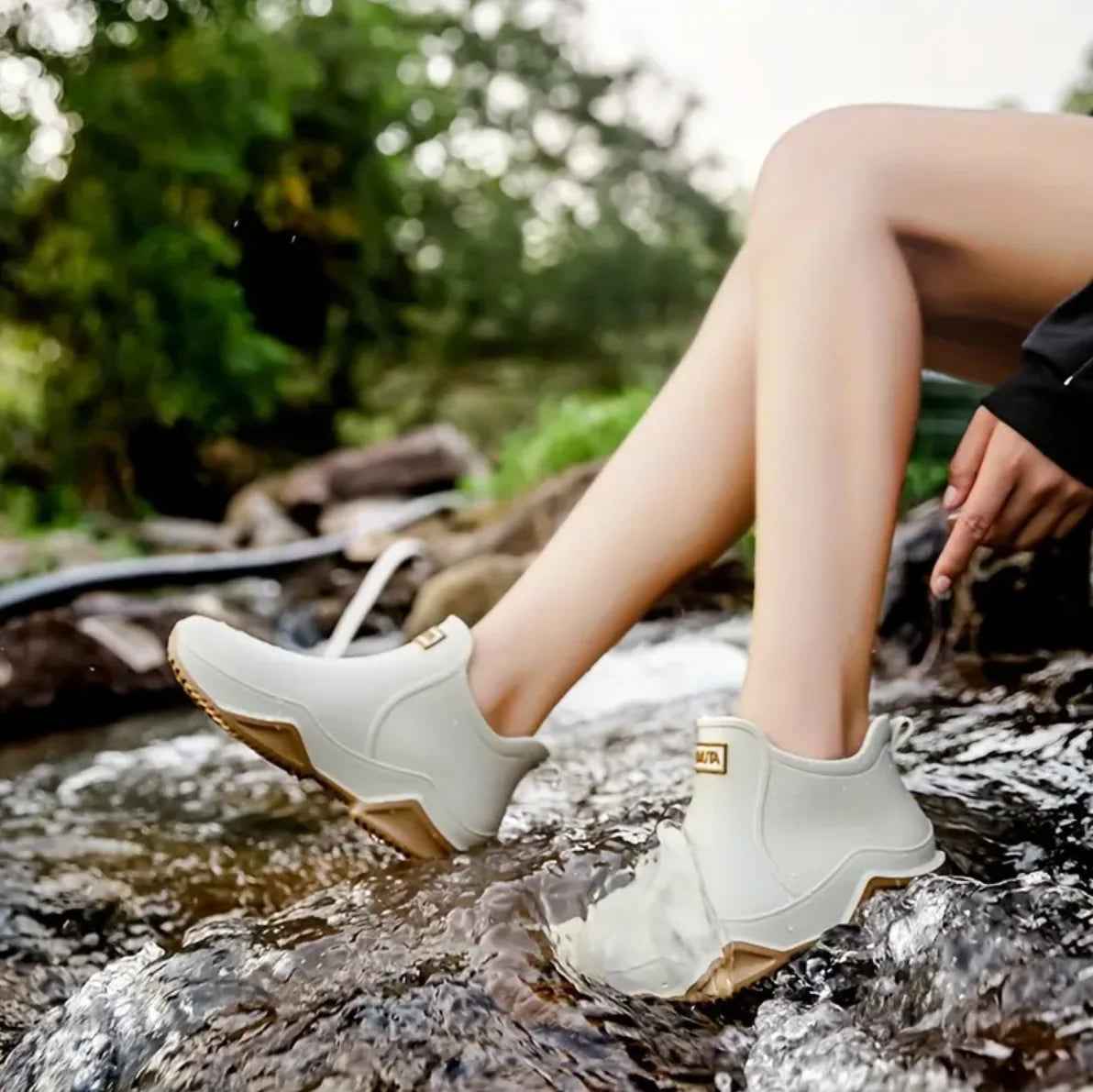 Waterproof Rain Boots | Durable Non-Slip Rubber Design for Outdoor Activities 1