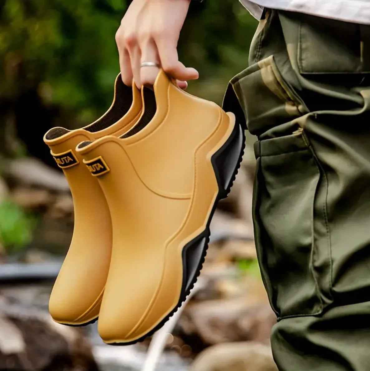 Waterproof Rain Boots | Durable Non-Slip Rubber Design for Outdoor Activities 7