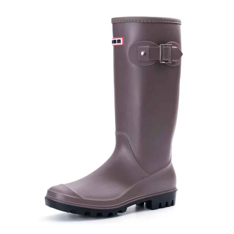 Waterproof Rain Boots | Durable Rubber with Faux Fur Lining 0