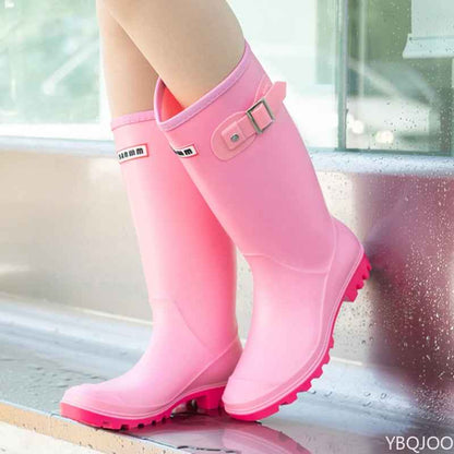 Waterproof Rain Boots | Durable Rubber with Faux Fur Lining 1