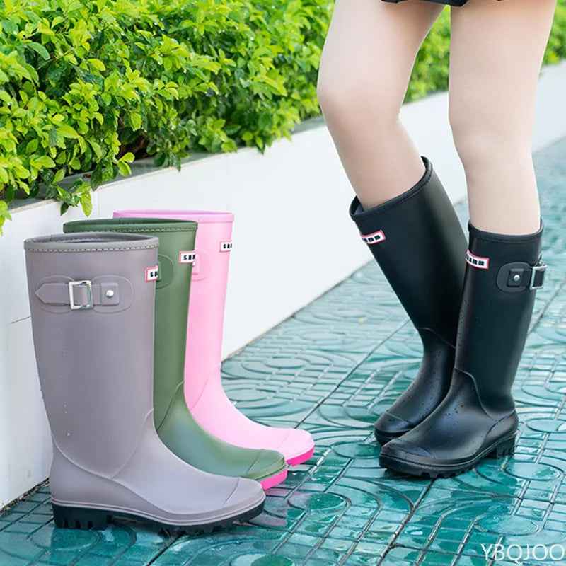 Waterproof Rain Boots | Durable Rubber with Faux Fur Lining 5