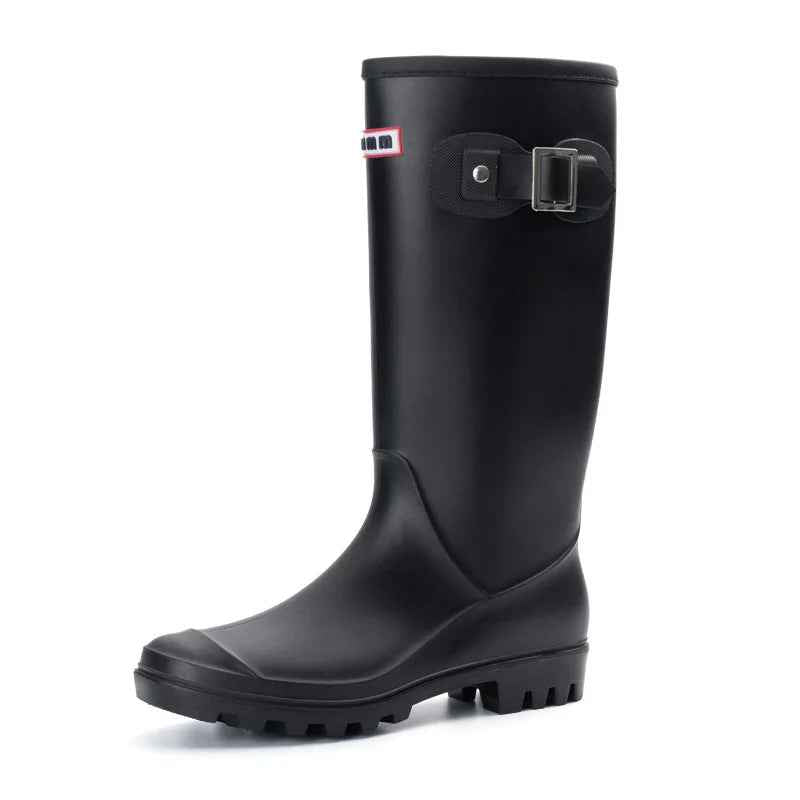 Waterproof Rain Boots | Durable Rubber with Faux Fur Lining 6