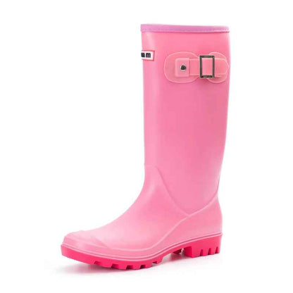 Waterproof Rain Boots | Durable Rubber with Faux Fur Lining 8