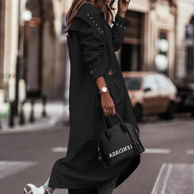 Waterproof Rain Coat | Lightweight Longline Design for Women 4