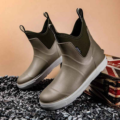 Waterproof Rubber Rain Boots | Stylish and Comfortable Outdoor Footwear 0