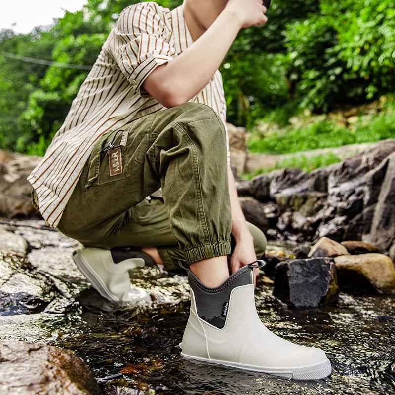 Waterproof Rubber Rain Boots | Stylish and Comfortable Outdoor Footwear 3