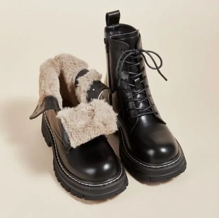 Waterproof Snow Boots Women | Cozy Fur Lining with Anti-Slip Grip 0
