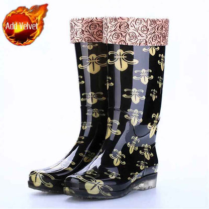 Waterproof Winter Boots | Stylish Floral Design for Women 6