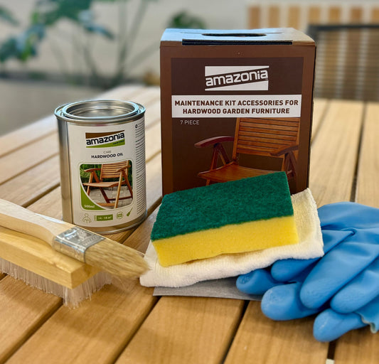 Sada pro údržbu dřeva Amazonia Teak