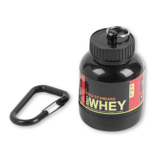 Whey Protein Keychain Holder | Compact Design for On-the-Go Use 0