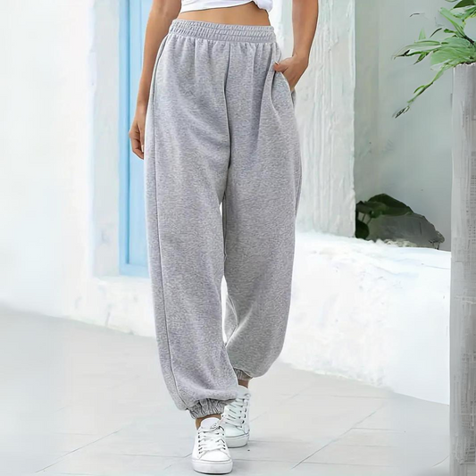 Wide Leg Joggers | High-Waisted Comfortable Sweatpants for Women 0