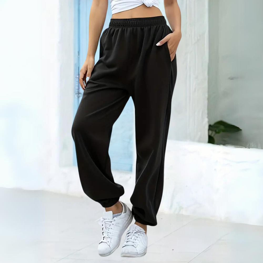 Wide Leg Joggers | High-Waisted Comfortable Sweatpants for Women 1