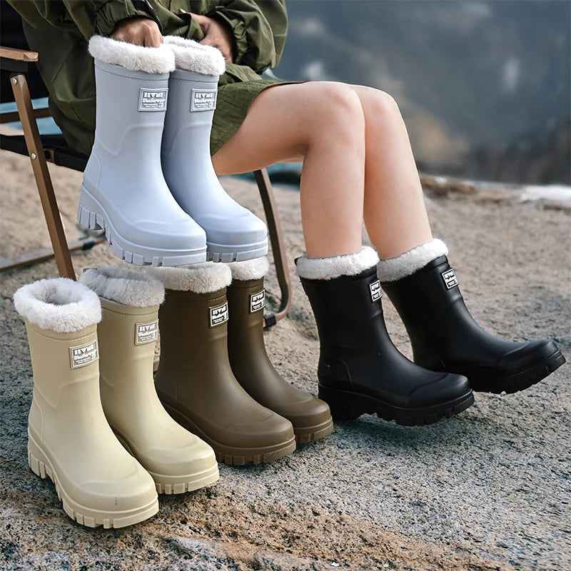 Winter Boots | Waterproof Thermal-Lined Mid-Tube for Women 1