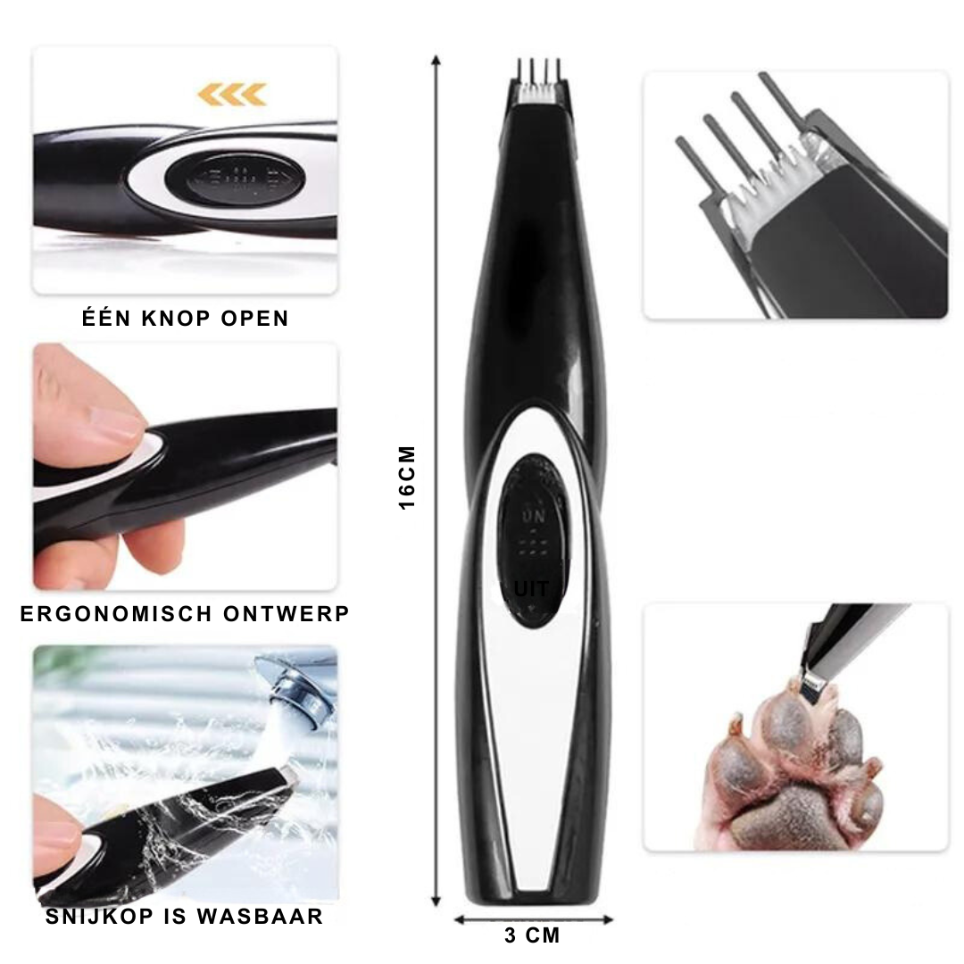 Wireless Dog Grooming Clippers | Professional Pet Trimmer for Sensitive Areas 1
