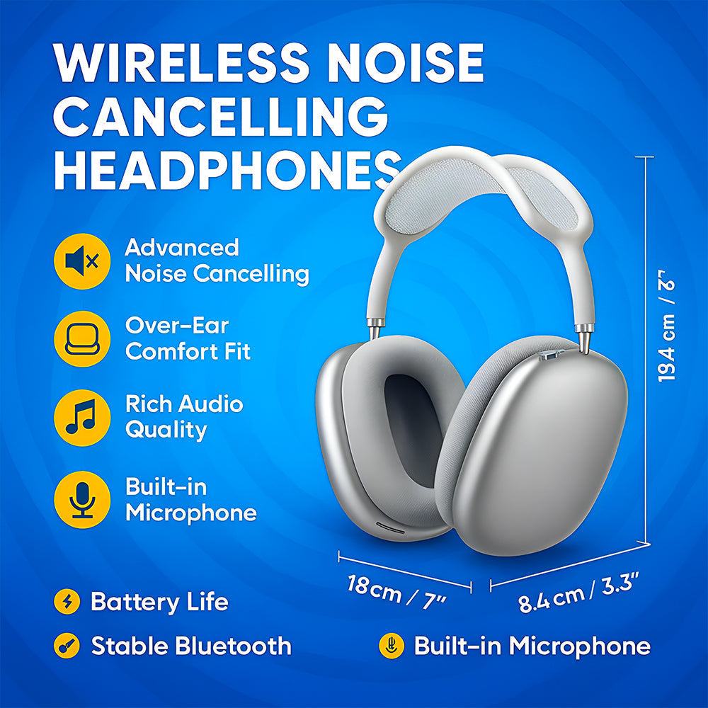 Wireless Noise Cancelling Headphones | Bluetooth for Immersive Sound 3