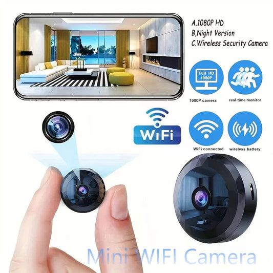 Wireless Security Camera | 1080P HD with Night Vision & Live Streaming 0