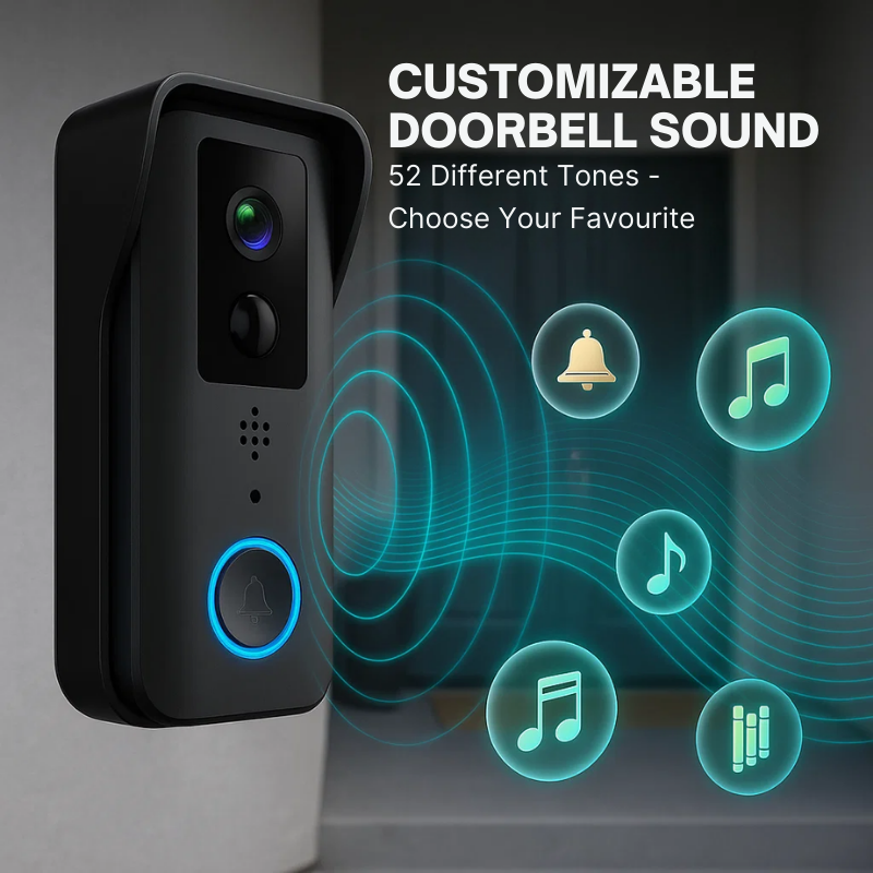 Wireless Video Doorbell Camera | 1080P HD, Night Vision & Two-Way Audio 2