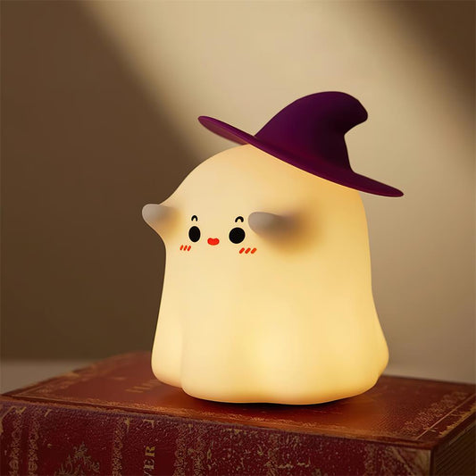 Wizard-Themed LED Night Light | Soft Silicone with Automatic Shutoff 0