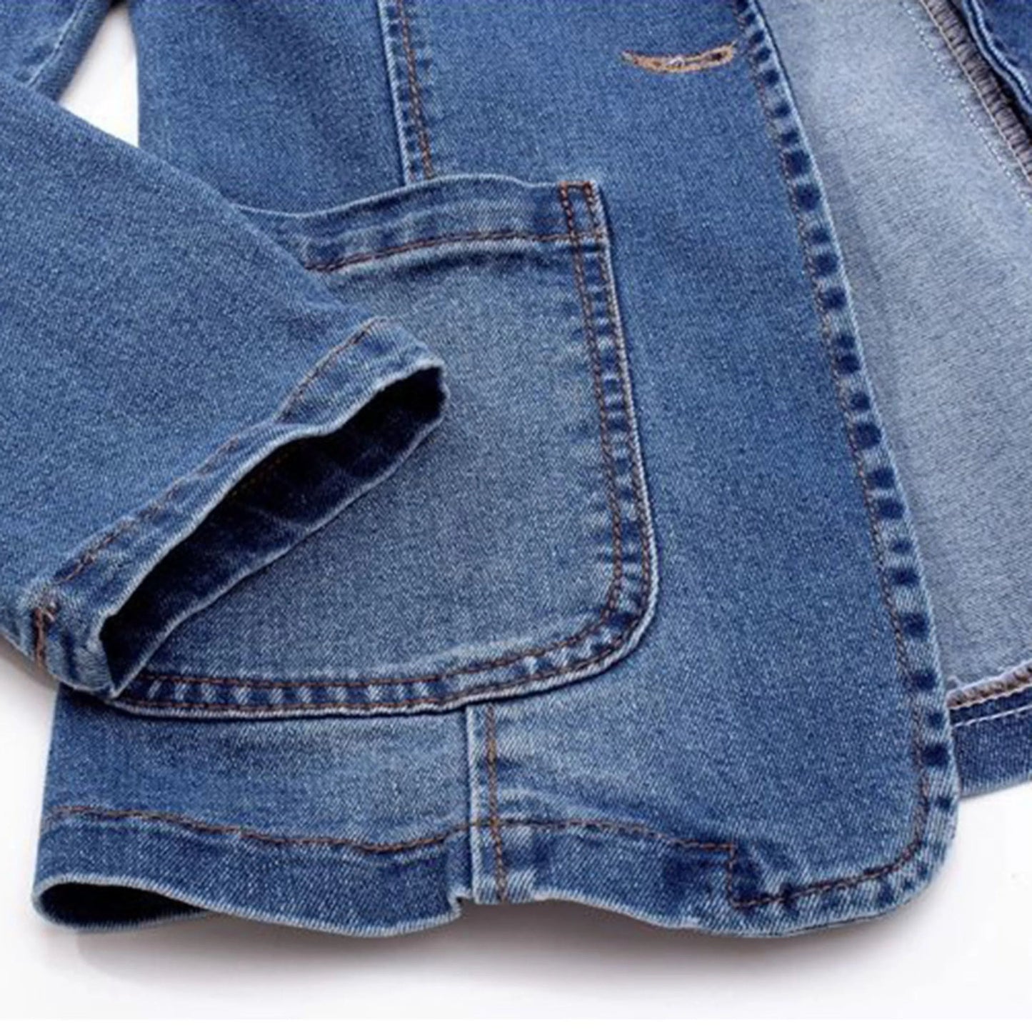 Women's Blazer | Lightweight Denim with Tailored Fit for Everyday Style 2