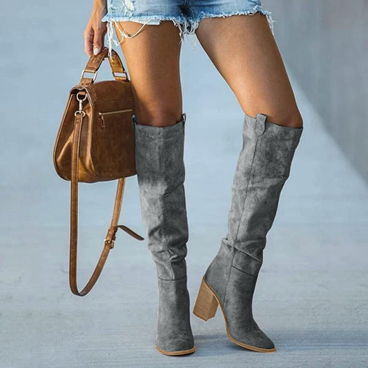 Women's Boots | Urban Chic Block Heel Design with Comfortable Fit 0