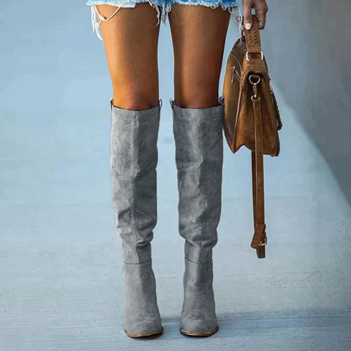 Women's Boots | Urban Chic Block Heel Design with Comfortable Fit 2
