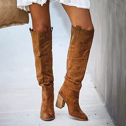 Women's Boots | Urban Chic Block Heel Design with Comfortable Fit 6