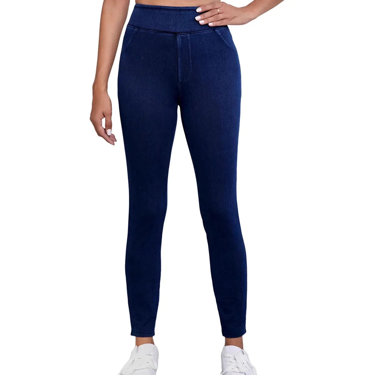 Women's High-Waisted Skinny Jeggings | Stretch Denim for Comfort 0
