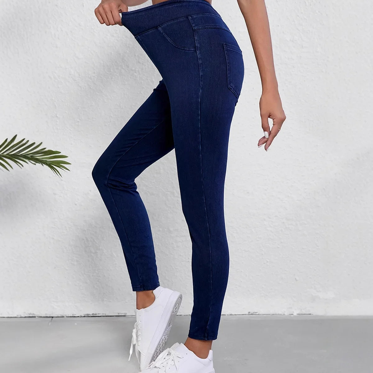 Women's High-Waisted Skinny Jeggings | Stretch Denim for Comfort 3