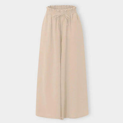 Women's Maxi Skirt | High Waist with Drawstring and Pockets 8
