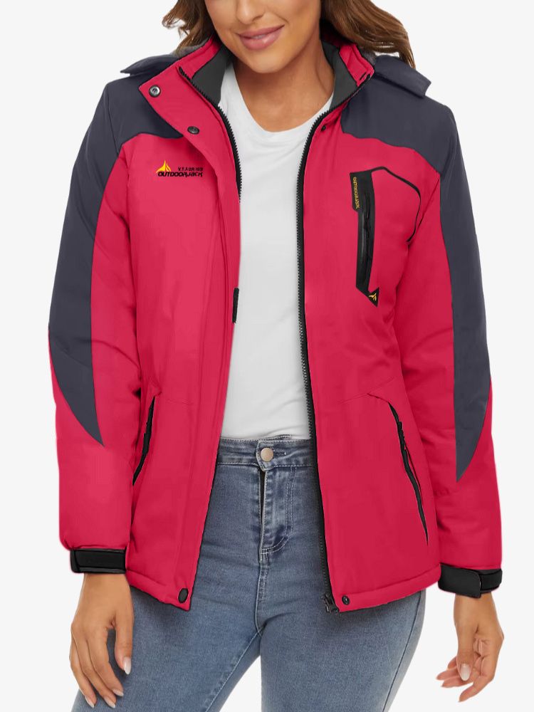 Women's Ski Jacket | Waterproof Design with Adjustable Hood 5
