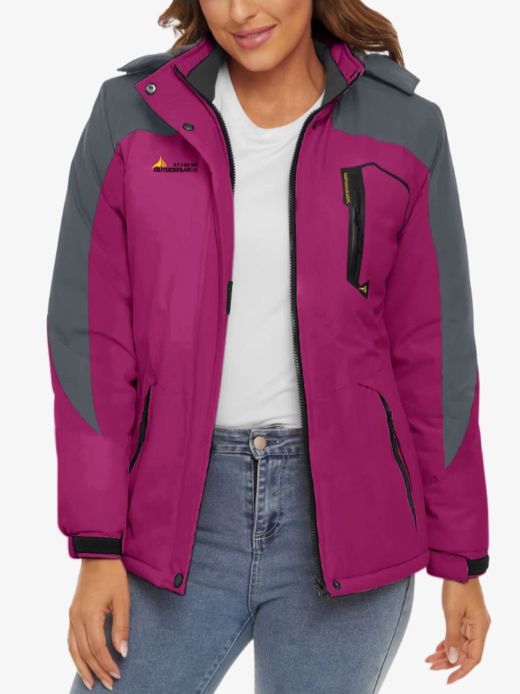 Women's Ski Jacket | Waterproof Design with Adjustable Hood 6