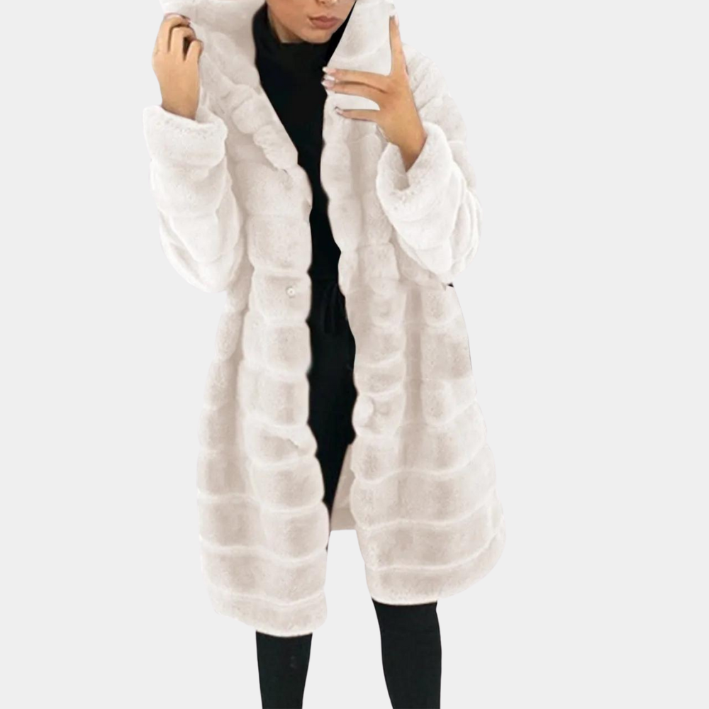 Women's Winter Coats | Soft Fleece Jacket with Thick Lining and Hood 0
