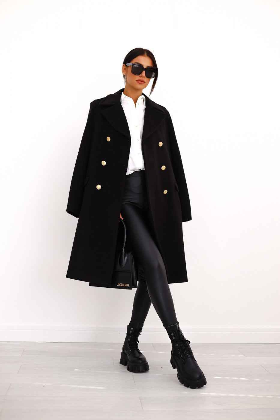 Women's Winter Wool Coat | Elegant Double-Breasted Design 5