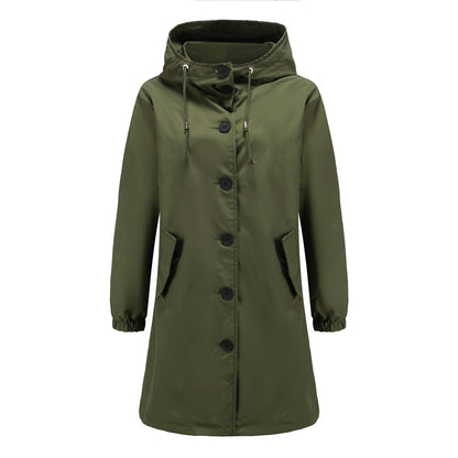 Womens Rain Jacket | Waterproof Lightweight Hooded Windbreaker 3