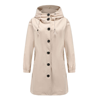 Womens Rain Jacket | Waterproof Lightweight Hooded Windbreaker 6
