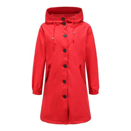 Womens Rain Jacket | Waterproof Lightweight Hooded Windbreaker 7