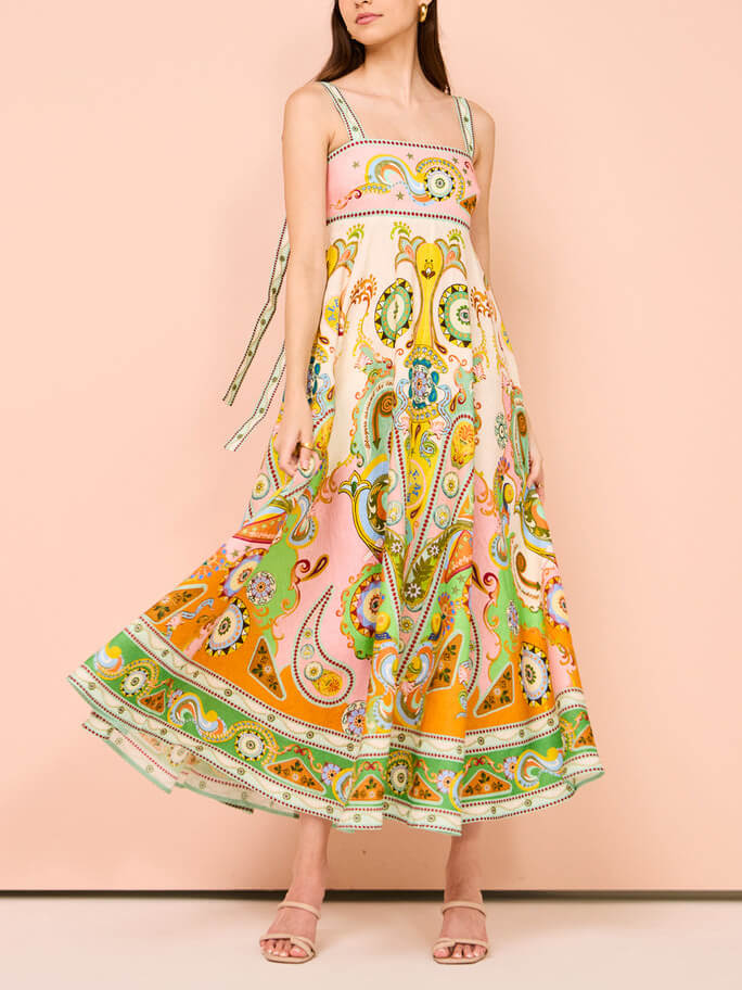 Womens Summer Dress | Soft Breathable Fabric With Unique Print 0
