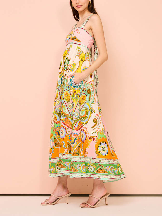 Womens Summer Dress | Soft Breathable Fabric With Unique Print 4
