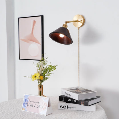 Wood Wall Sconce | Natural Walnut Design with Soft LED Illumination 9