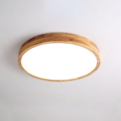 Wooden Geometric Ceiling Light | Adjustable LED with Stylish Design 10