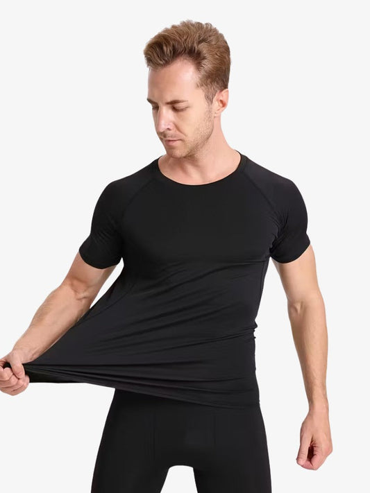 Workout Shirts for Men | Compression Training Shirt for Enhanced Support 0