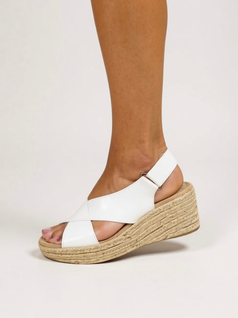 Woven Espadrille Wedge Sandals | Adjustable Ankle Strap for Comfort 6