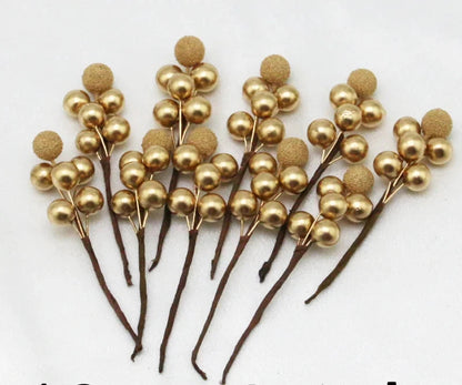 Yangmei Berry Decoration Set | Realistic Foam Berries for Festive Decor 0