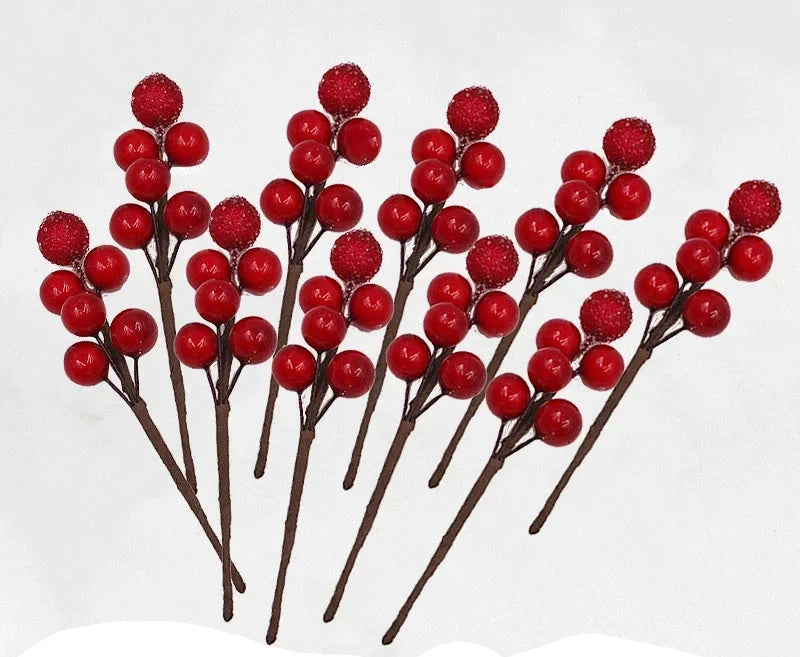 Yangmei Berry Decoration Set | Realistic Foam Berries for Festive Decor 8