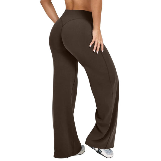 Yoga Pants | High Waisted Wide Leg Design for Comfort and Style 0