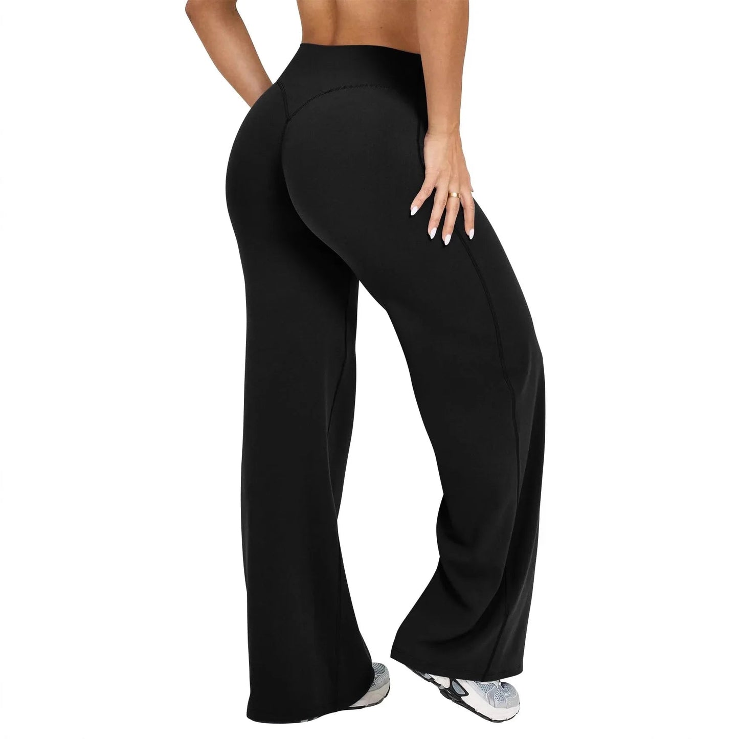 Yoga Pants | High Waisted Wide Leg Design for Comfort and Style 2