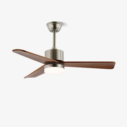 Zephyr | 42/52 Wooden Ceiling Fan with Integrated Lighting & 6-Speed Control 1