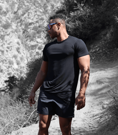 T-shirt Bamboo Aerotech - Nero